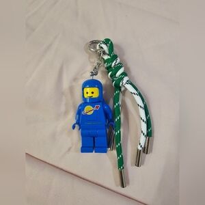 Customized LEGO Spaceman Key Light/Bag Charm - Blue